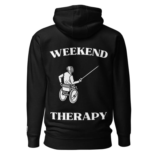 Weekend Therapy Wheelchair Fencing Hoodie – Fencing Edition by Weekend Therapy™ – Weekend Therapy Clothing