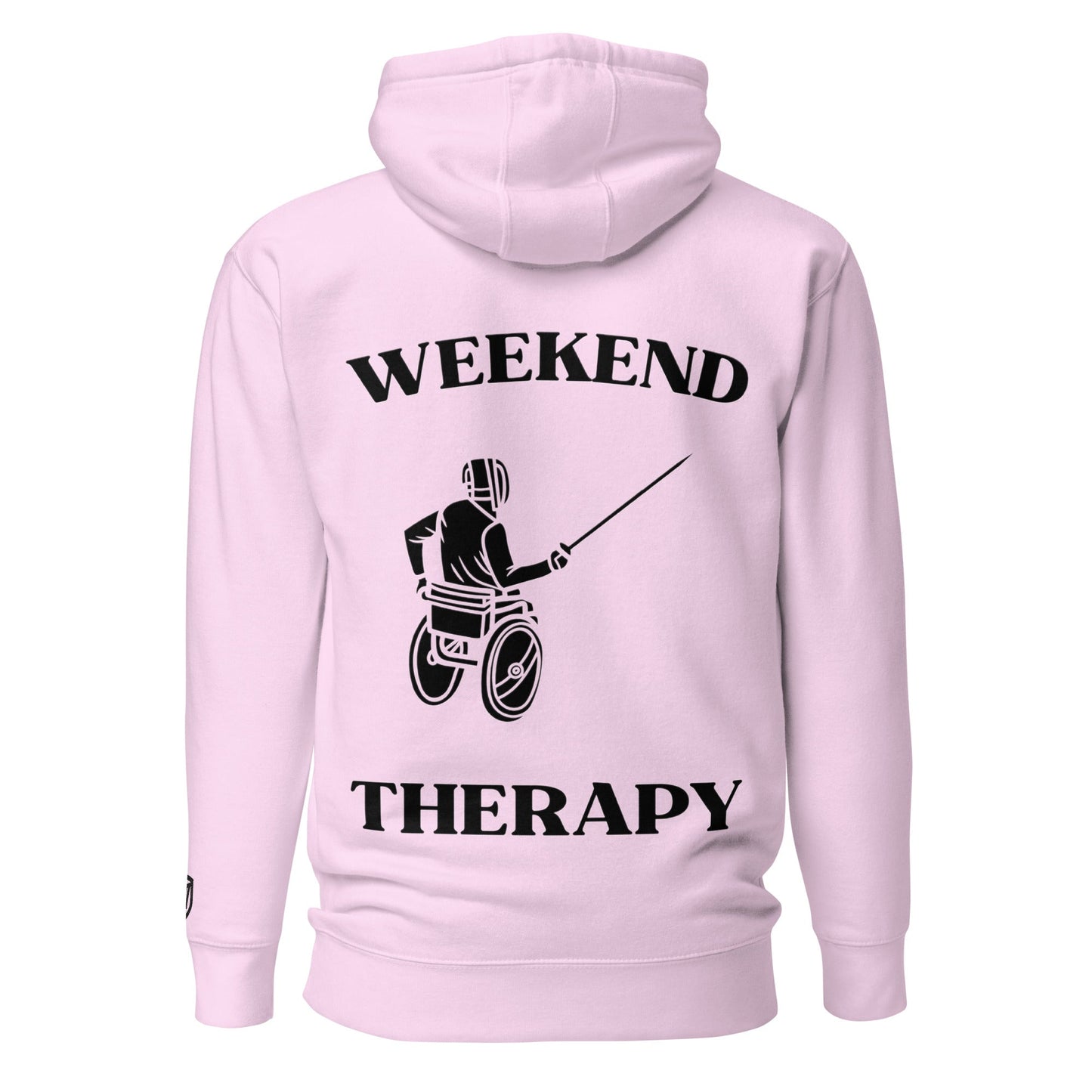 Weekend Therapy Wheelchair Fencing Hoodie – Fencing Edition by Weekend Therapy™ – Weekend Therapy Clothing