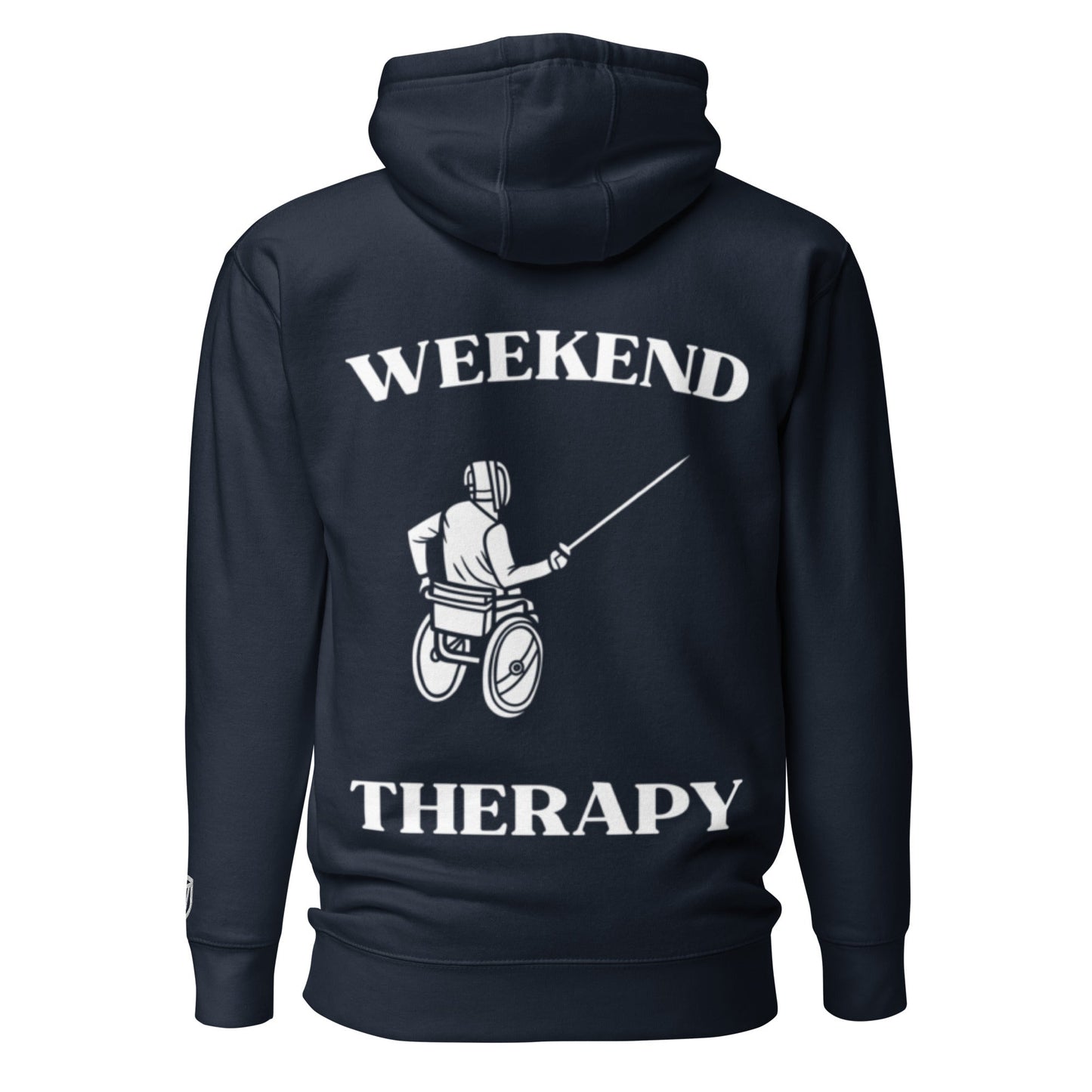 Weekend Therapy Wheelchair Fencing Hoodie – Fencing Edition by Weekend Therapy™ – Weekend Therapy Clothing