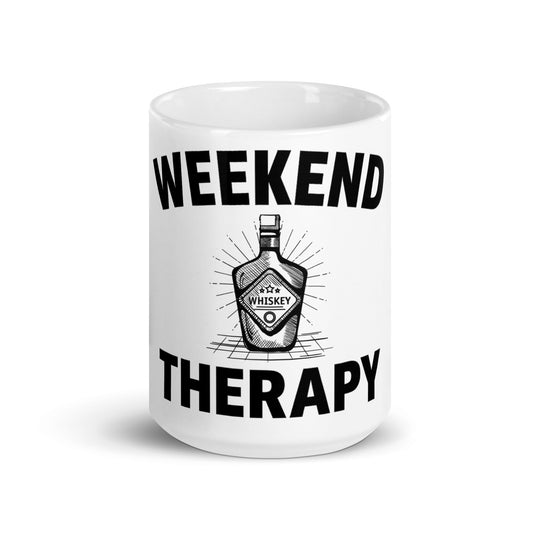 Weekend Therapy Whiskey Bottle Mug – Barrel Edition by Weekend Therapy™ – Weekend Therapy Clothing