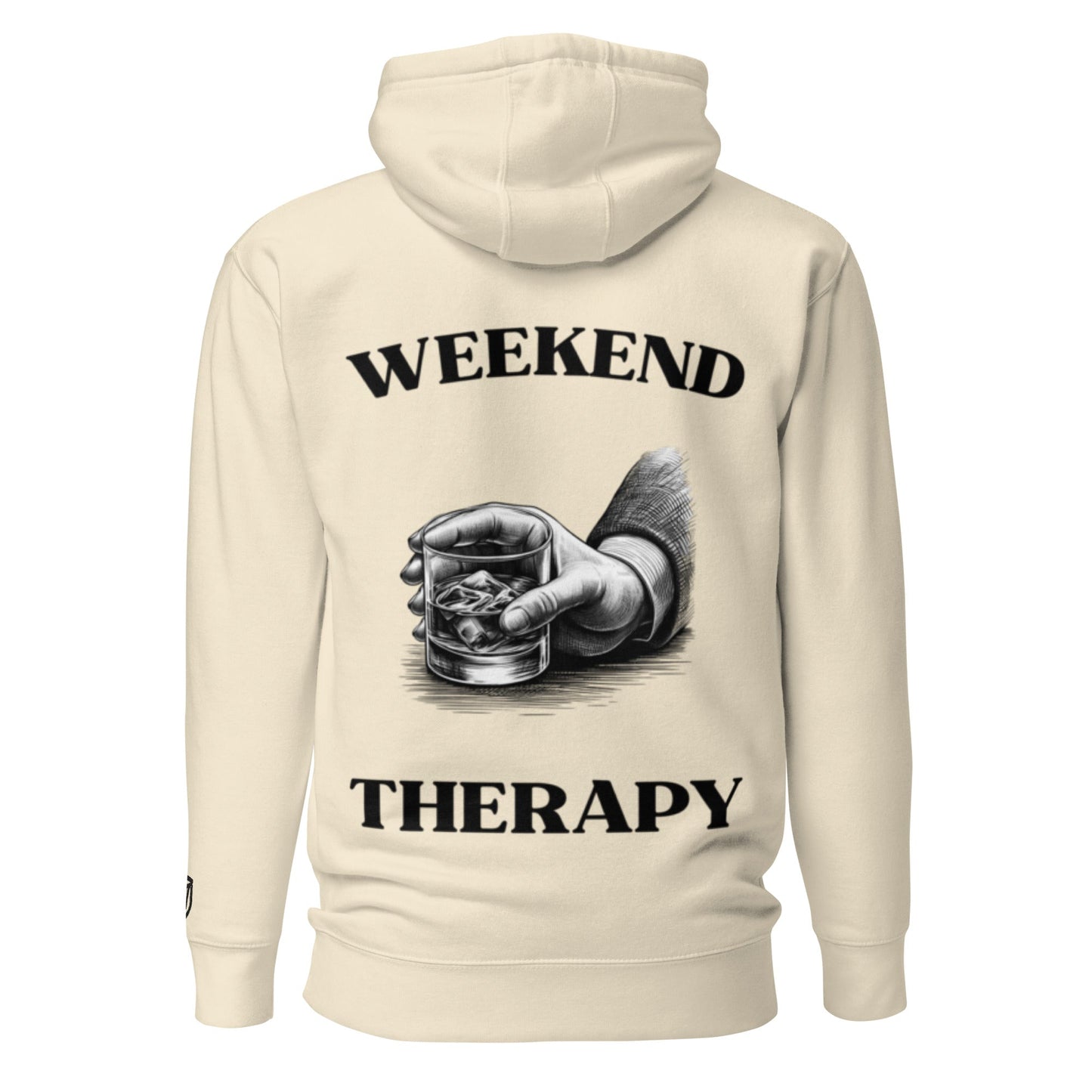 Weekend Therapy Whiskey Hand Hoodie – Barrel Edition by Weekend Therapy™ – Weekend Therapy Clothing