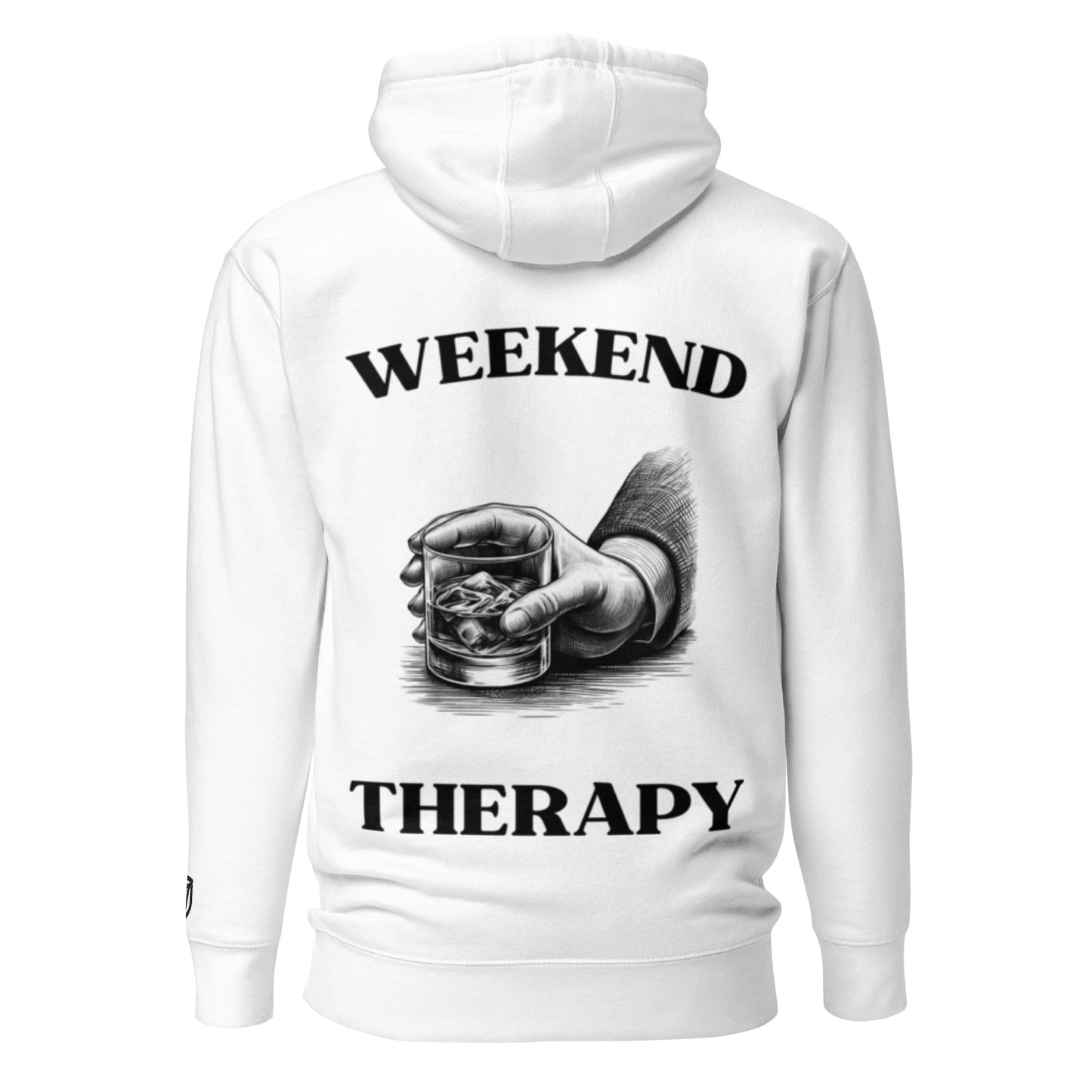 Weekend Therapy Whiskey Hand Hoodie – Barrel Edition by Weekend Therapy™ – Weekend Therapy Clothing