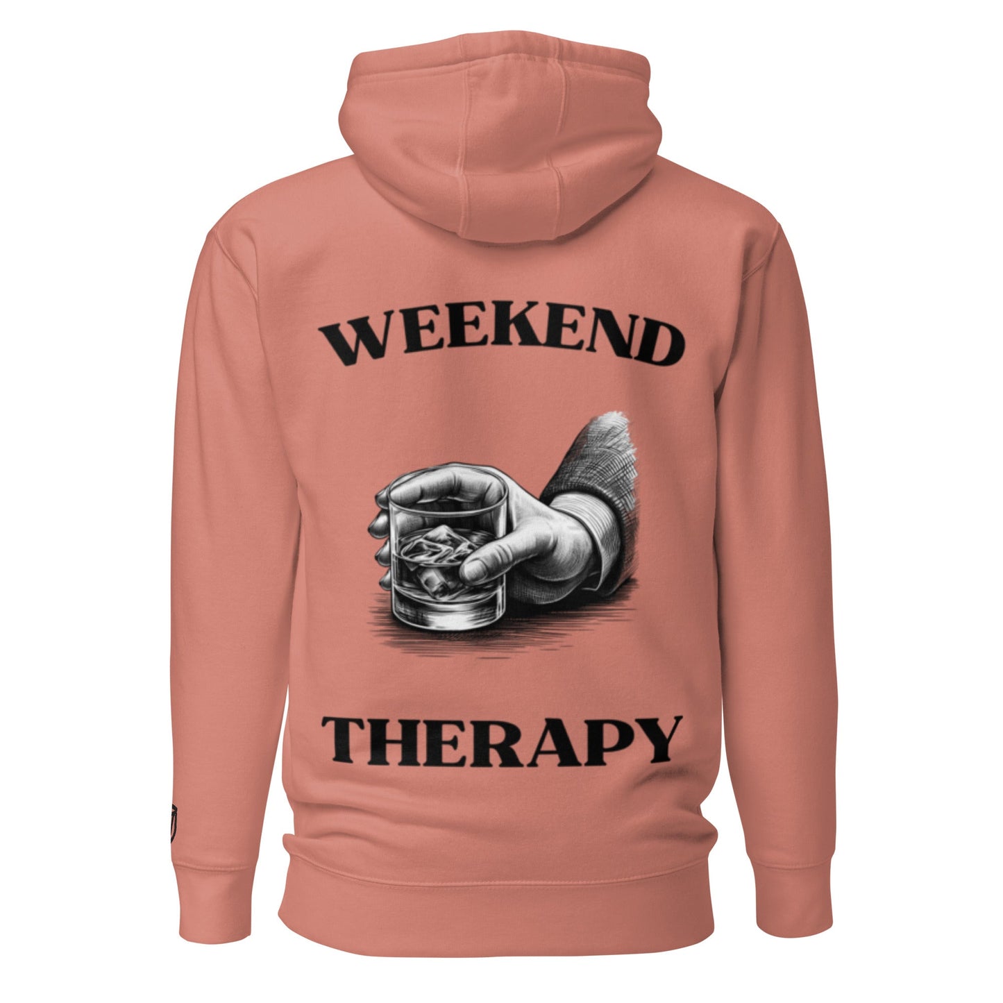 Weekend Therapy Whiskey Hand Hoodie – Barrel Edition by Weekend Therapy™ – Weekend Therapy Clothing