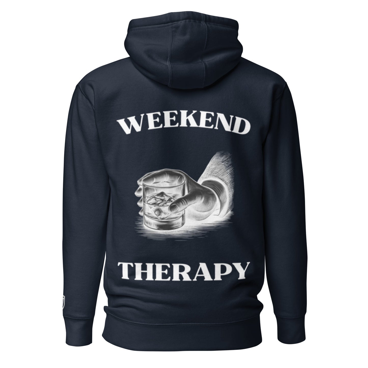 Weekend Therapy Whiskey Hand Hoodie – Barrel Edition by Weekend Therapy™ – Weekend Therapy Clothing