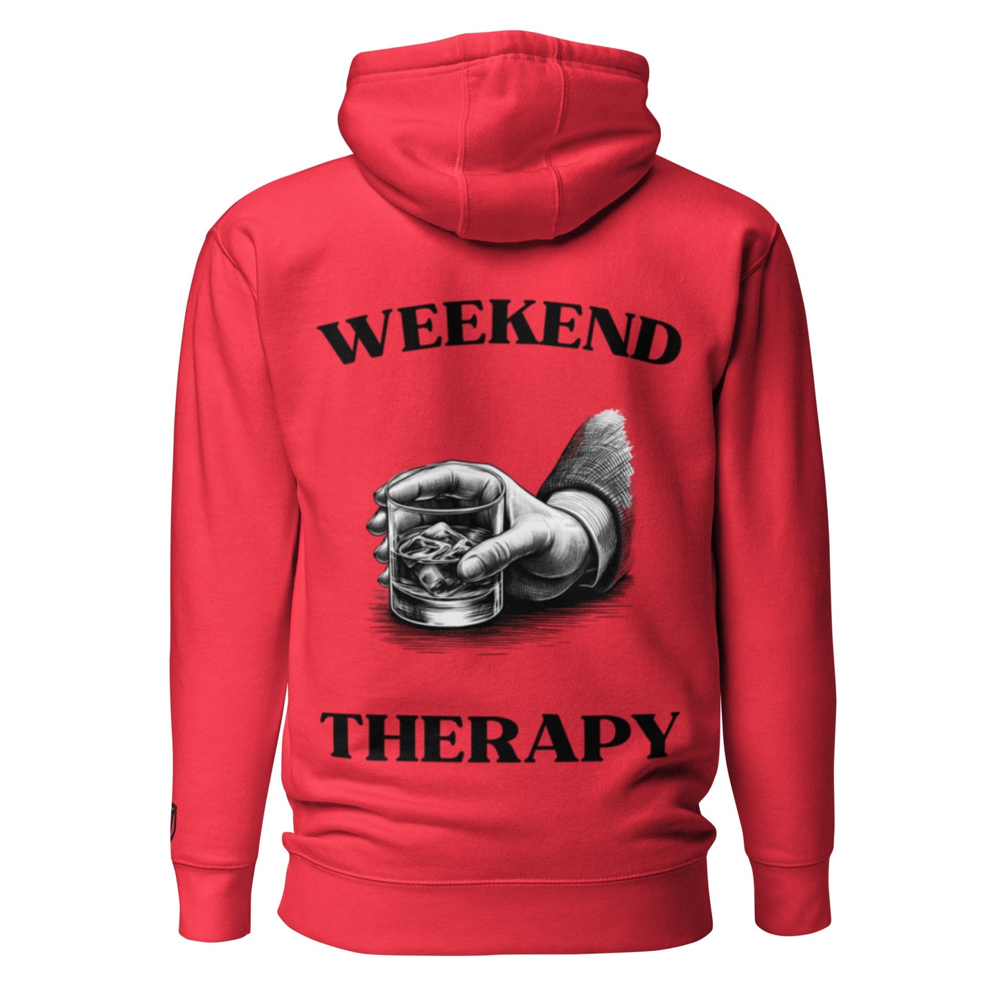 Weekend Therapy Whiskey Hand Hoodie – Barrel Edition by Weekend Therapy™ – Weekend Therapy Clothing