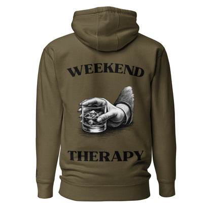 Weekend Therapy Whiskey Hand Hoodie – Barrel Edition by Weekend Therapy™ – Weekend Therapy Clothing