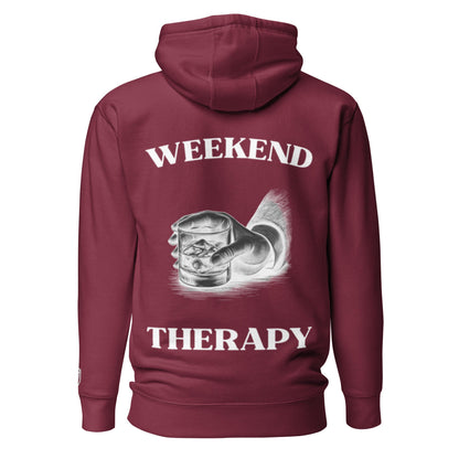 Weekend Therapy Whiskey Hand Hoodie – Barrel Edition by Weekend Therapy™ – Weekend Therapy Clothing