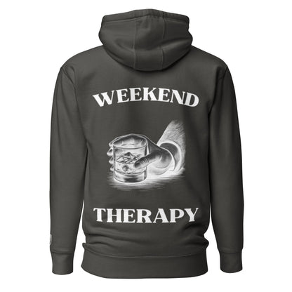 Weekend Therapy Whiskey Hand Hoodie – Barrel Edition by Weekend Therapy™ – Weekend Therapy Clothing