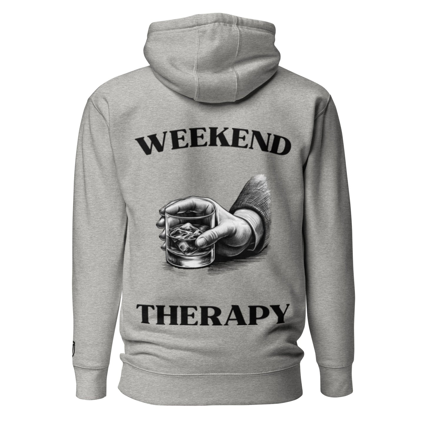 Weekend Therapy Whiskey Hand Hoodie – Barrel Edition by Weekend Therapy™ – Weekend Therapy Clothing