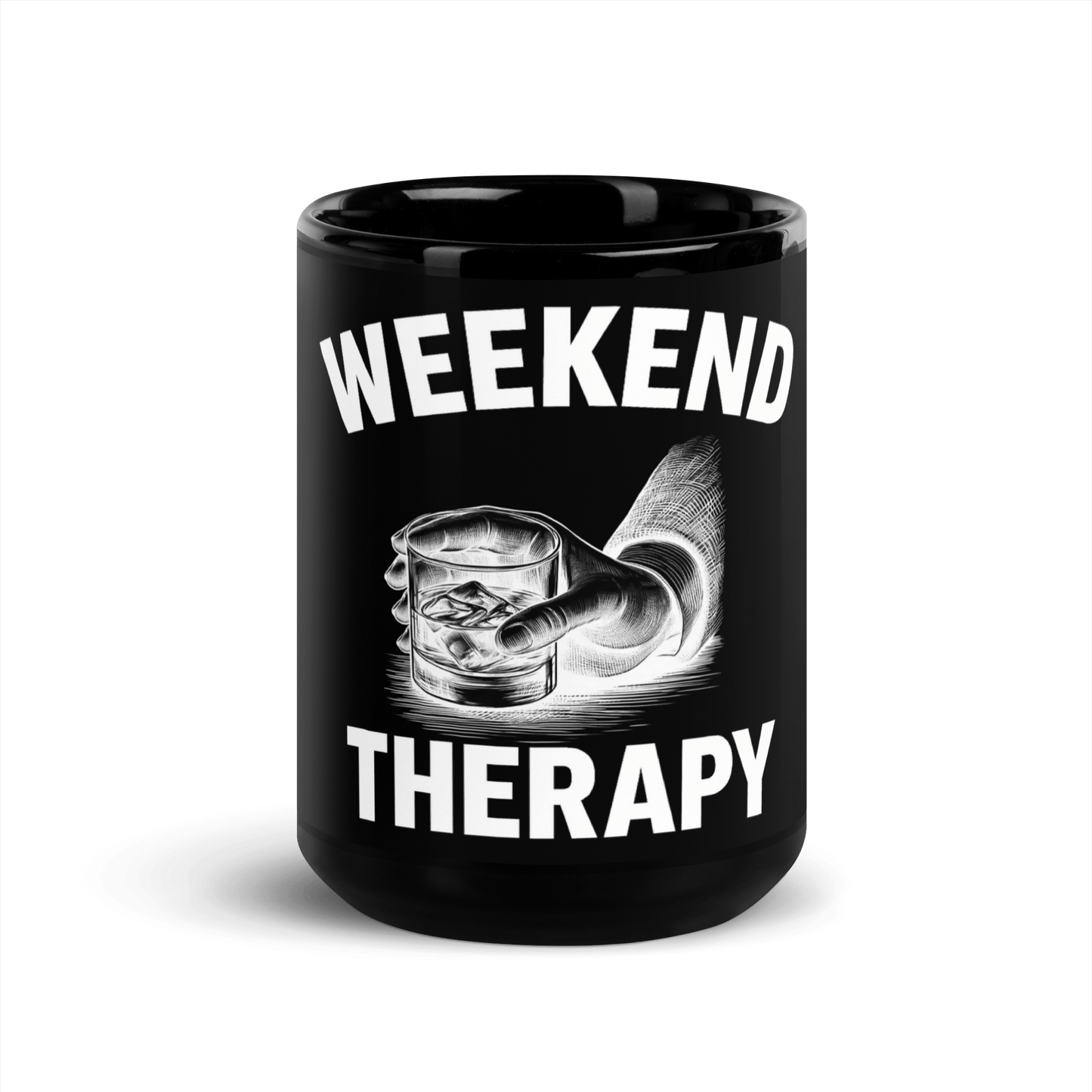 Weekend Therapy Whiskey Hand Mug – Barrel Edition by Weekend Therapy™ – Weekend Therapy Clothing