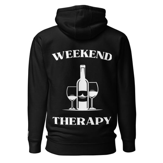 Weekend Therapy Wine Bottle Hoodie – Vineyard Edition by Weekend Therapy™ – Weekend Therapy Clothing