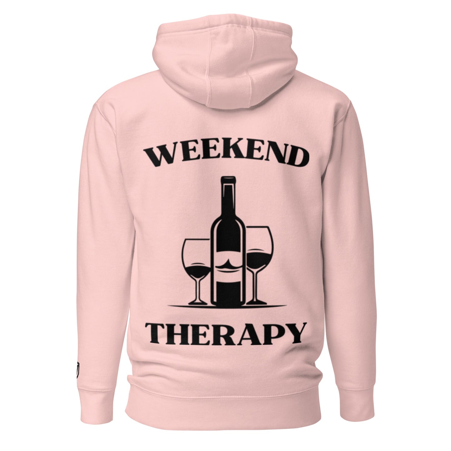 Weekend Therapy Wine Bottle Hoodie – Vineyard Edition by Weekend Therapy™ – Weekend Therapy Clothing