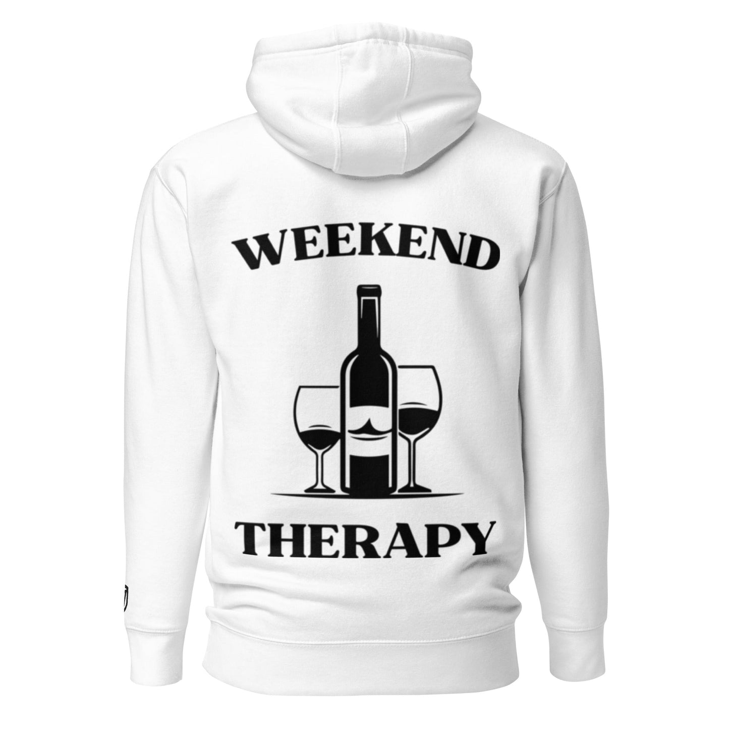 Weekend Therapy Wine Bottle Hoodie – Vineyard Edition by Weekend Therapy™ – Weekend Therapy Clothing