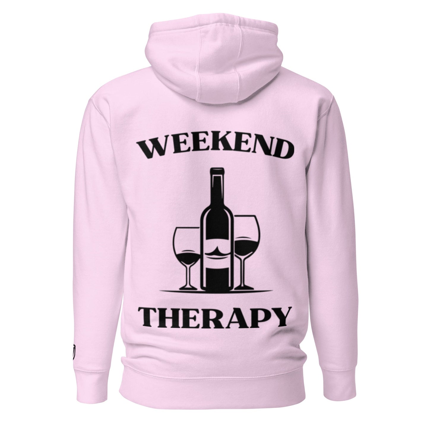 Weekend Therapy Wine Bottle Hoodie – Vineyard Edition by Weekend Therapy™ – Weekend Therapy Clothing