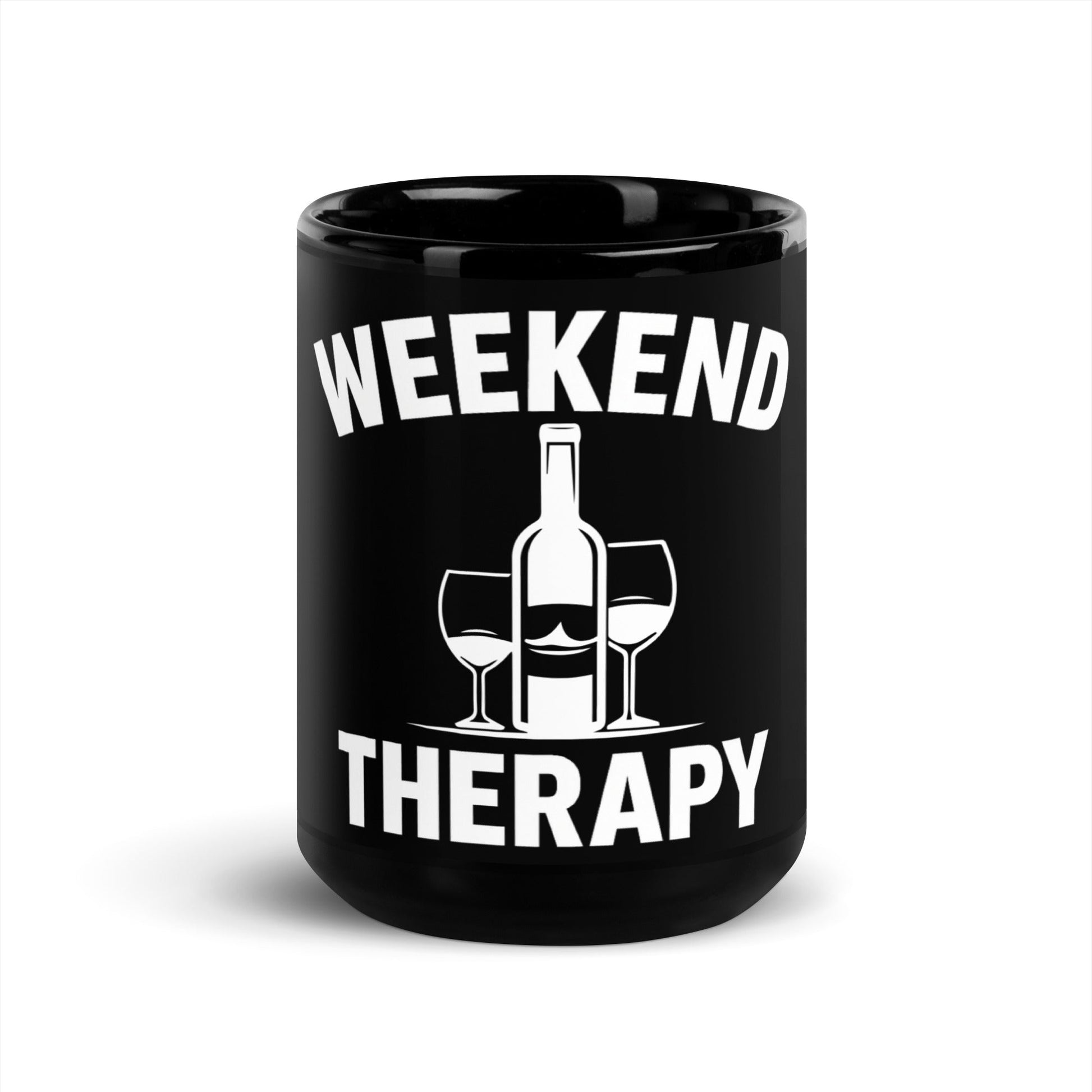 Weekend Therapy Wine Bottle Mug – Vineyard Edition by Weekend Therapy™ – Weekend Therapy Clothing
