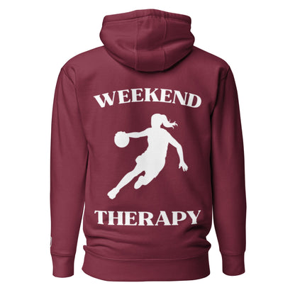 Weekend Therapy Women’s Basketball Hoodie – Player Edition by Weekend Therapy™ – Weekend Therapy Clothing
