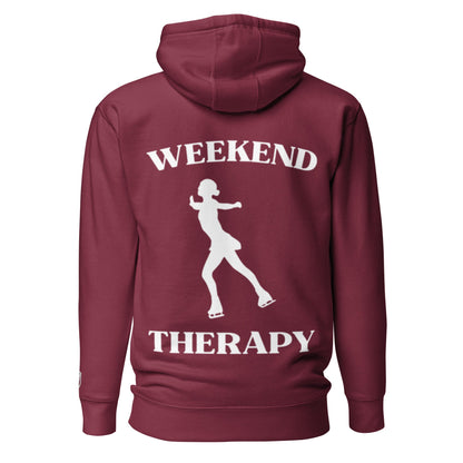 Weekend Therapy Women’s Figure Skating Hoodie – Skater Edition by Weekend Therapy™ – Weekend Therapy Clothing