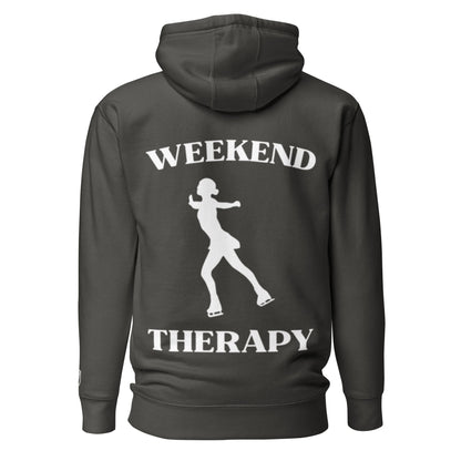 Weekend Therapy Women’s Figure Skating Hoodie – Skater Edition by Weekend Therapy™ – Weekend Therapy Clothing