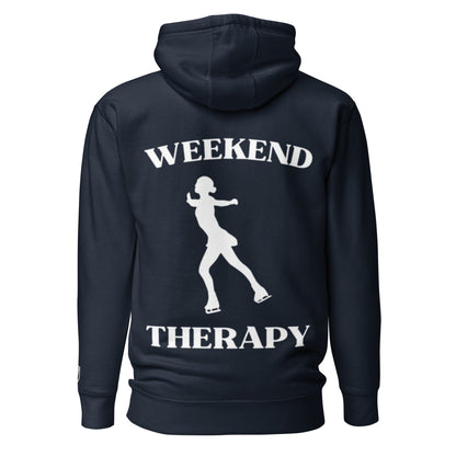 Weekend Therapy Women’s Figure Skating Hoodie – Skater Edition by Weekend Therapy™ – Weekend Therapy Clothing