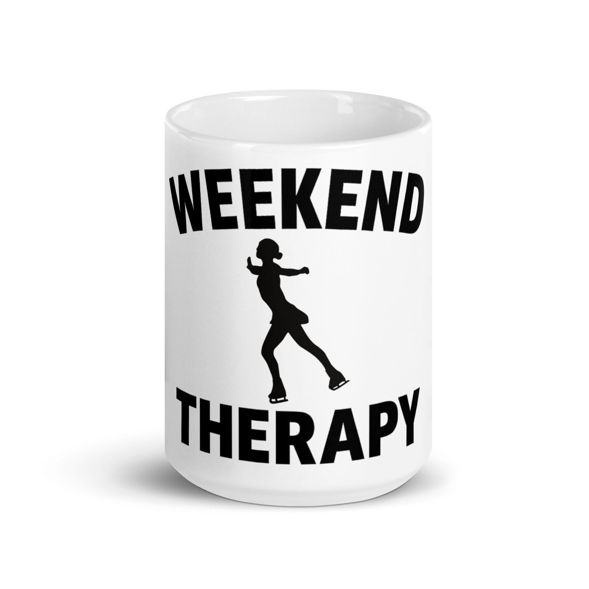 Weekend Therapy Women’s Figure Skating Mug – Skater Edition by Weekend Therapy™ – Weekend Therapy Clothing