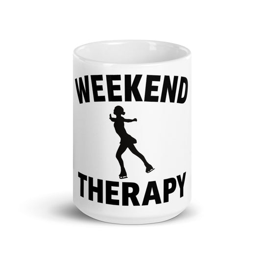 Weekend Therapy Women’s Figure Skating Mug – Skater Edition by Weekend Therapy™ – Weekend Therapy Clothing
