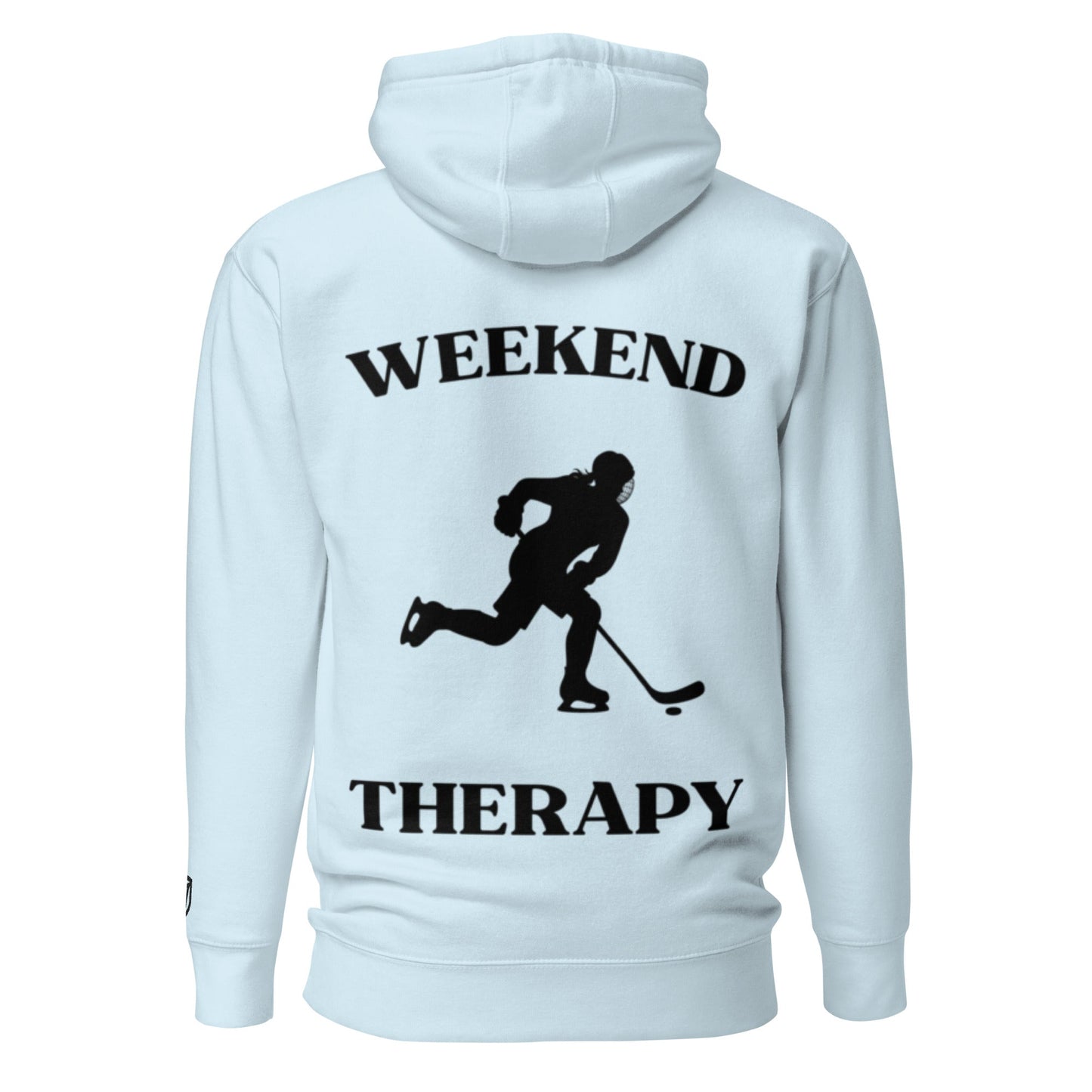 Weekend Therapy Women’s Hockey Hoodie – Skater Edition by Weekend Therapy™ – Weekend Therapy Clothing