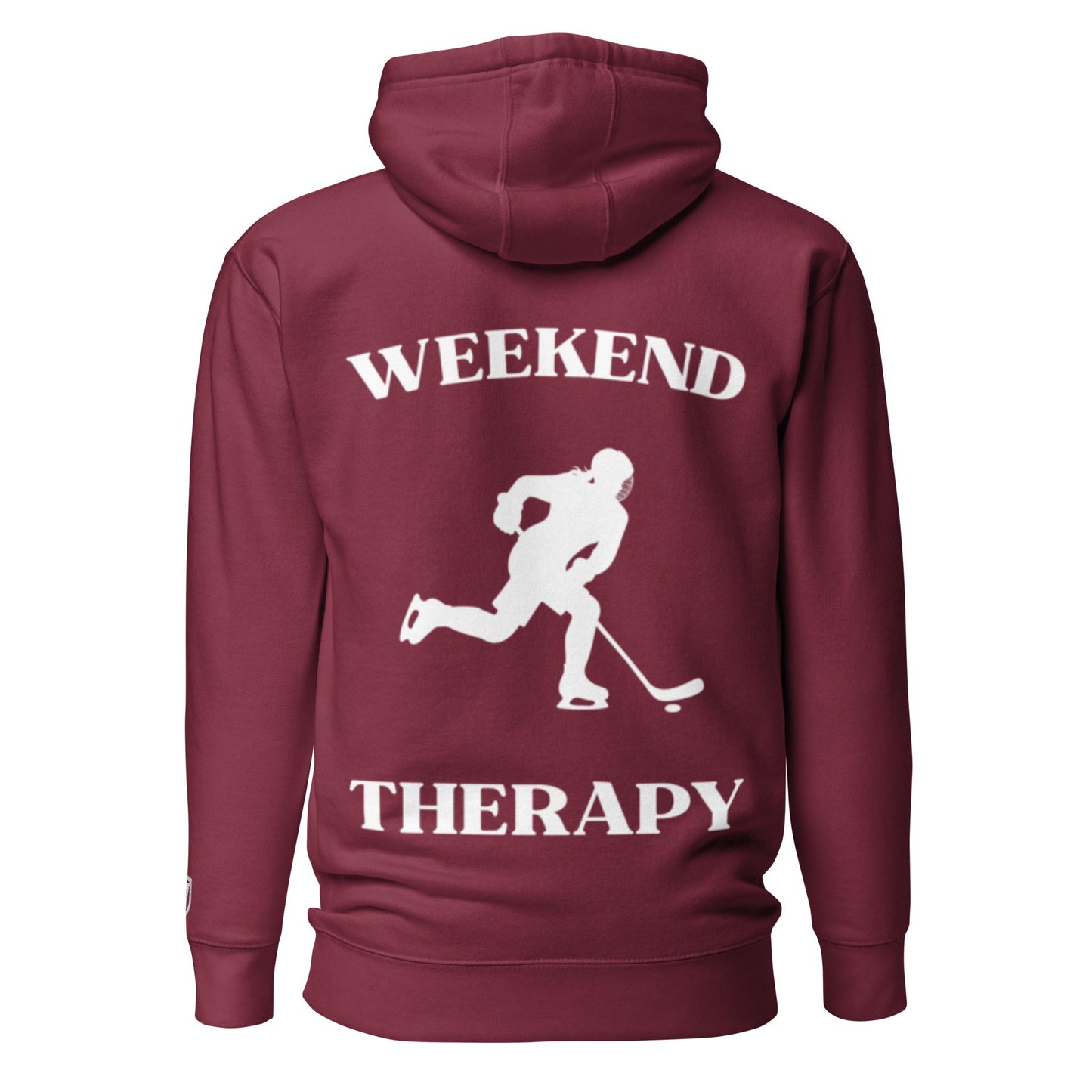 Weekend Therapy Women’s Hockey Hoodie – Skater Edition by Weekend Therapy™ – Weekend Therapy Clothing