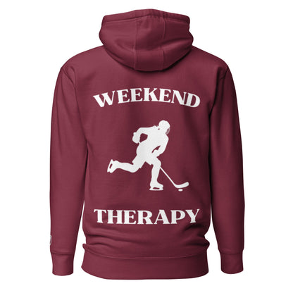 Weekend Therapy Women’s Hockey Hoodie – Skater Edition by Weekend Therapy™ – Weekend Therapy Clothing