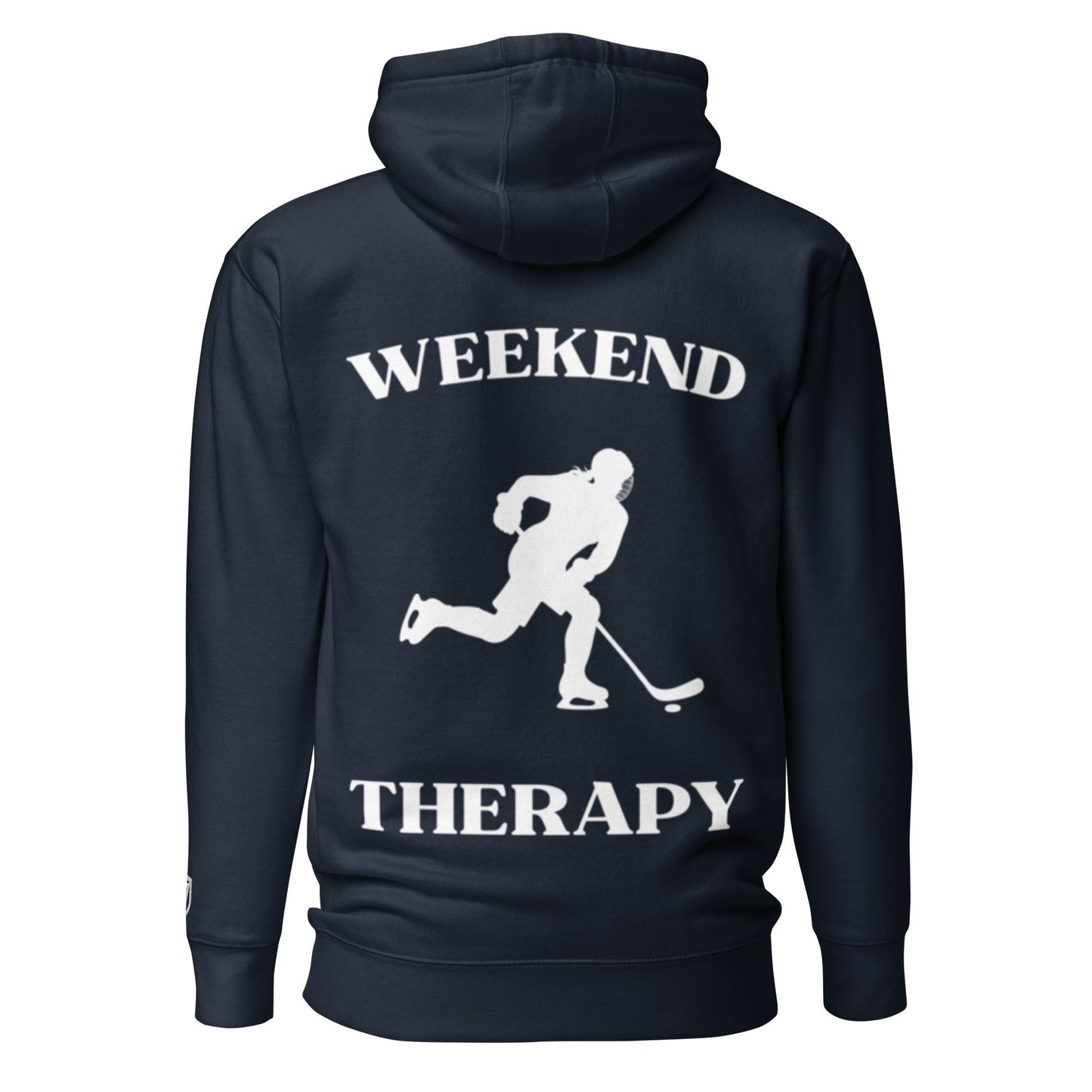 Weekend Therapy Women’s Hockey Hoodie – Skater Edition by Weekend Therapy™ – Weekend Therapy Clothing