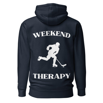 Weekend Therapy Women’s Hockey Hoodie – Skater Edition by Weekend Therapy™ – Weekend Therapy Clothing