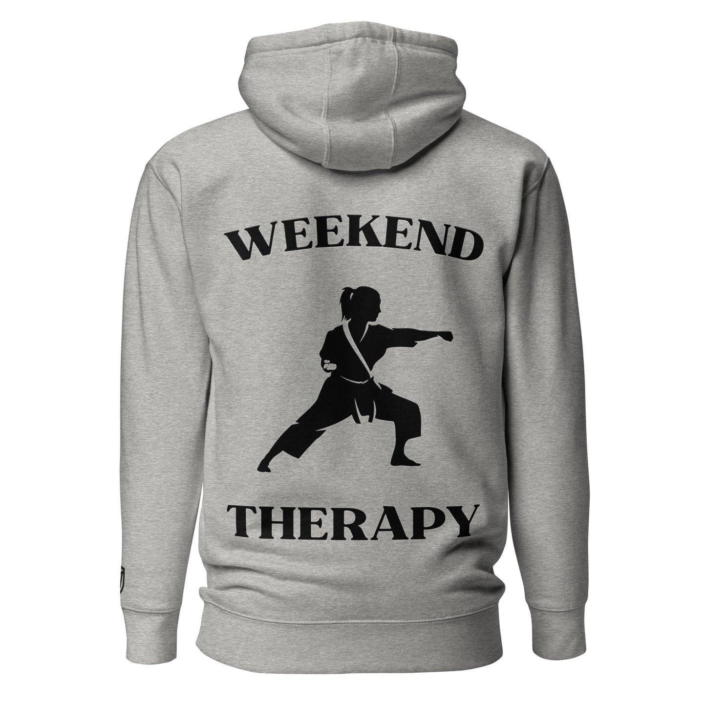 Weekend Therapy Women’s Martial Arts Hoodie – Karate Edition by Weekend Therapy™ – Weekend Therapy Clothing