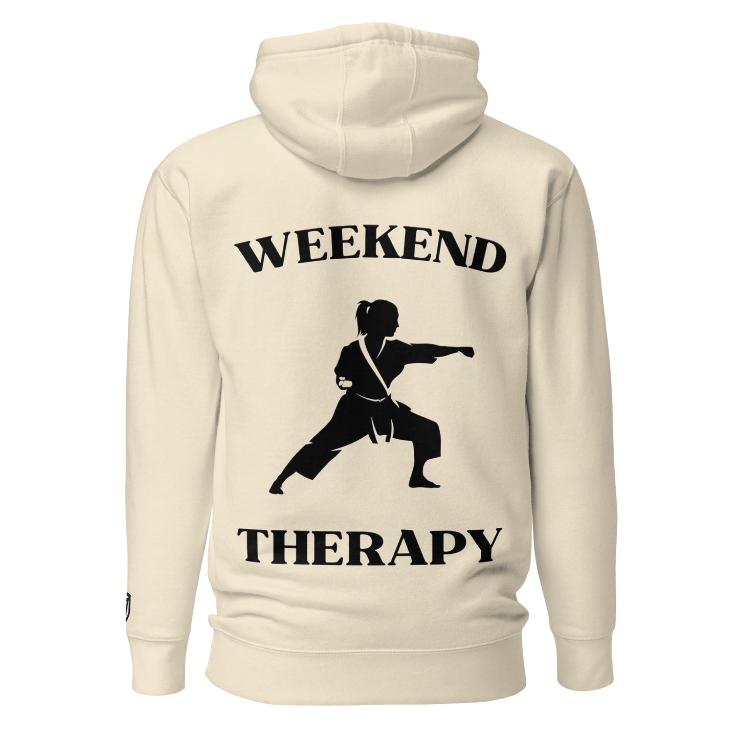 Weekend Therapy Women’s Martial Arts Hoodie – Karate Edition by Weekend Therapy™ – Weekend Therapy Clothing