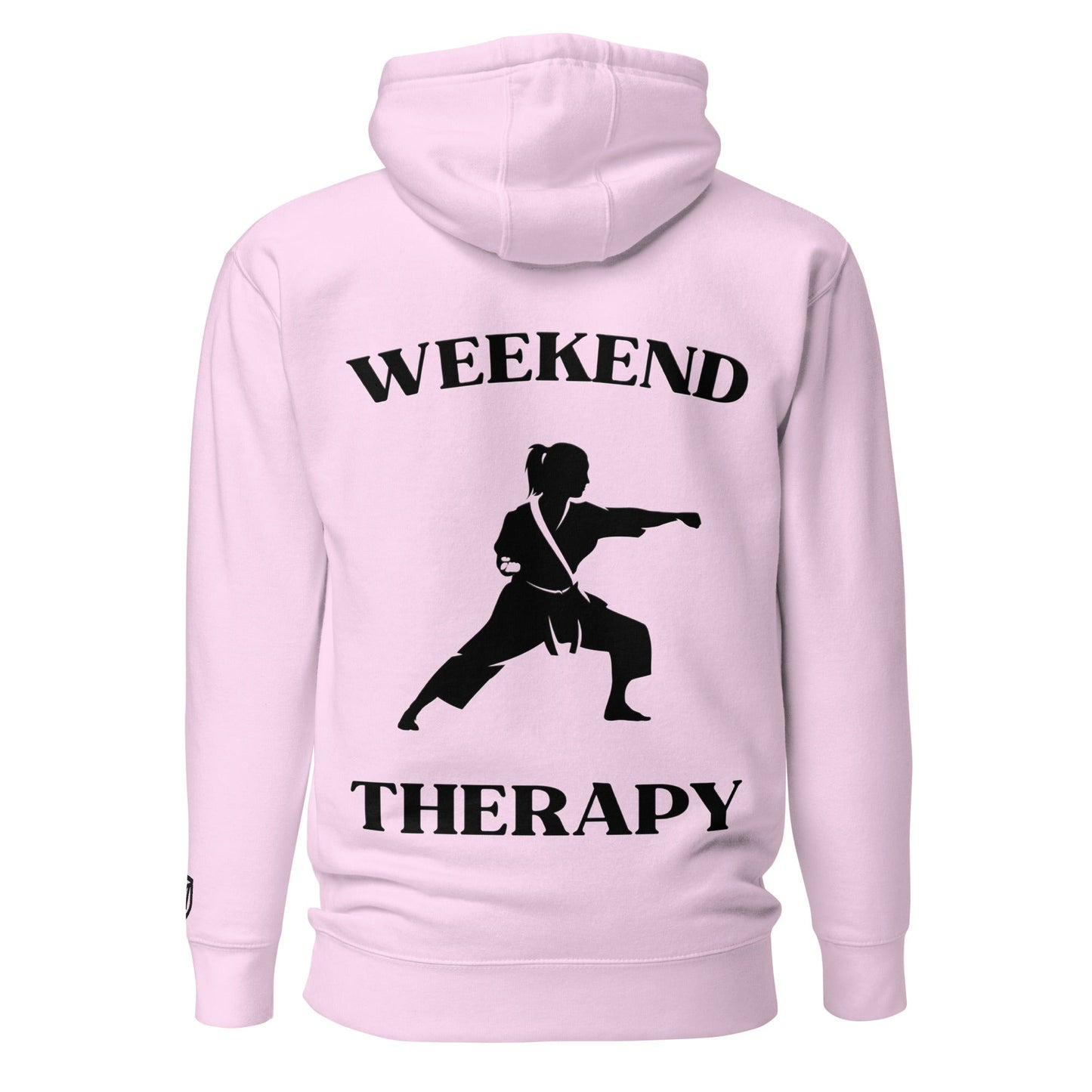 Weekend Therapy Women’s Martial Arts Hoodie – Karate Edition by Weekend Therapy™ – Weekend Therapy Clothing