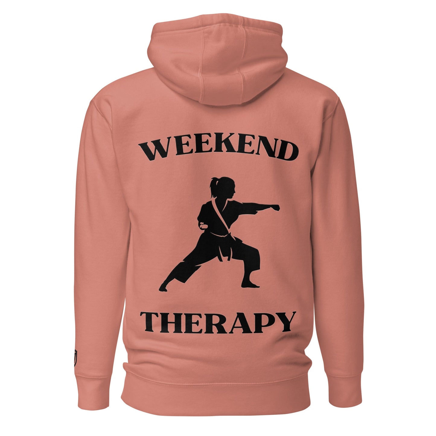 Weekend Therapy Women’s Martial Arts Hoodie – Karate Edition by Weekend Therapy™ – Weekend Therapy Clothing