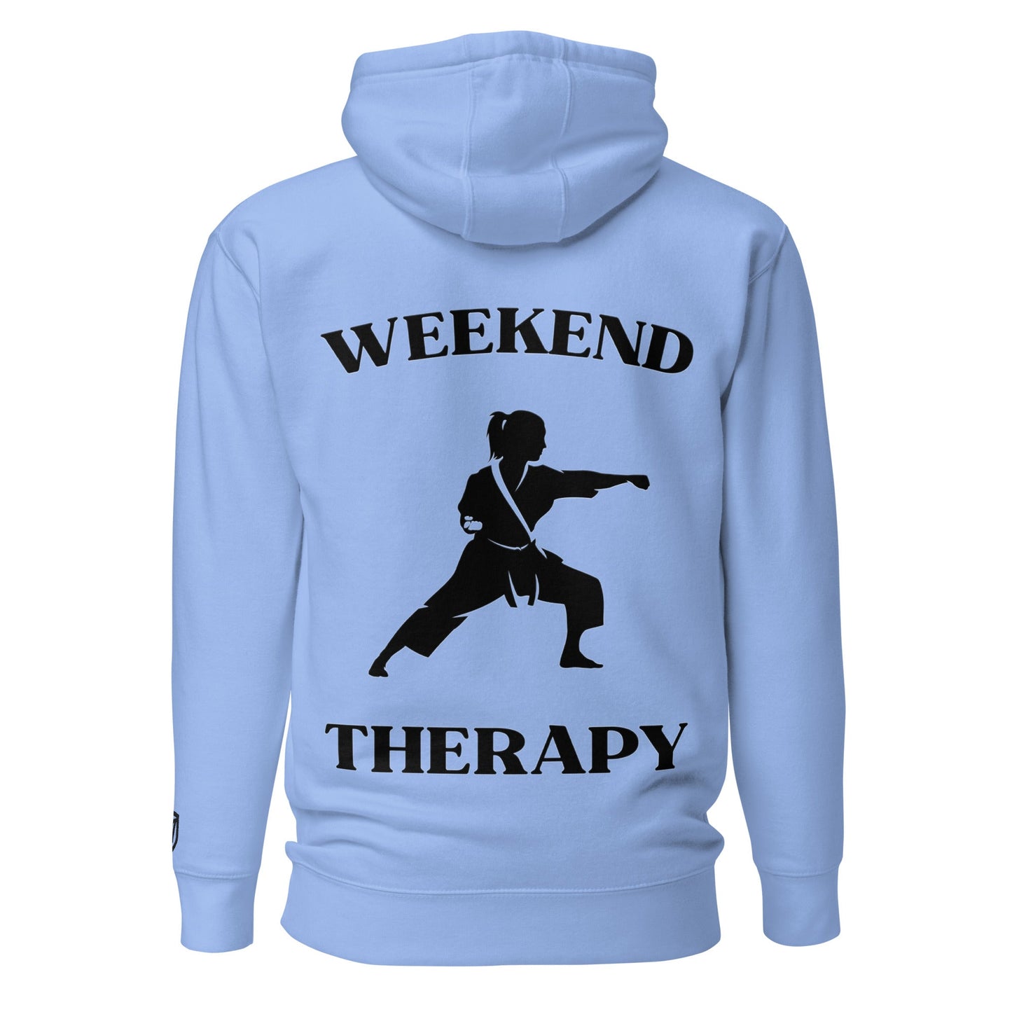 Weekend Therapy Women’s Martial Arts Hoodie – Karate Edition by Weekend Therapy™ – Weekend Therapy Clothing