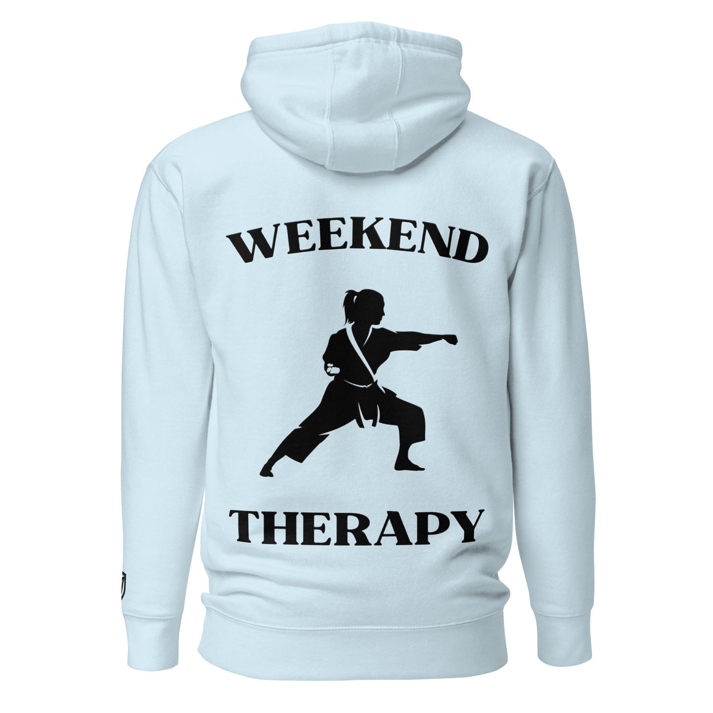 Weekend Therapy Women’s Martial Arts Hoodie – Karate Edition by Weekend Therapy™ – Weekend Therapy Clothing