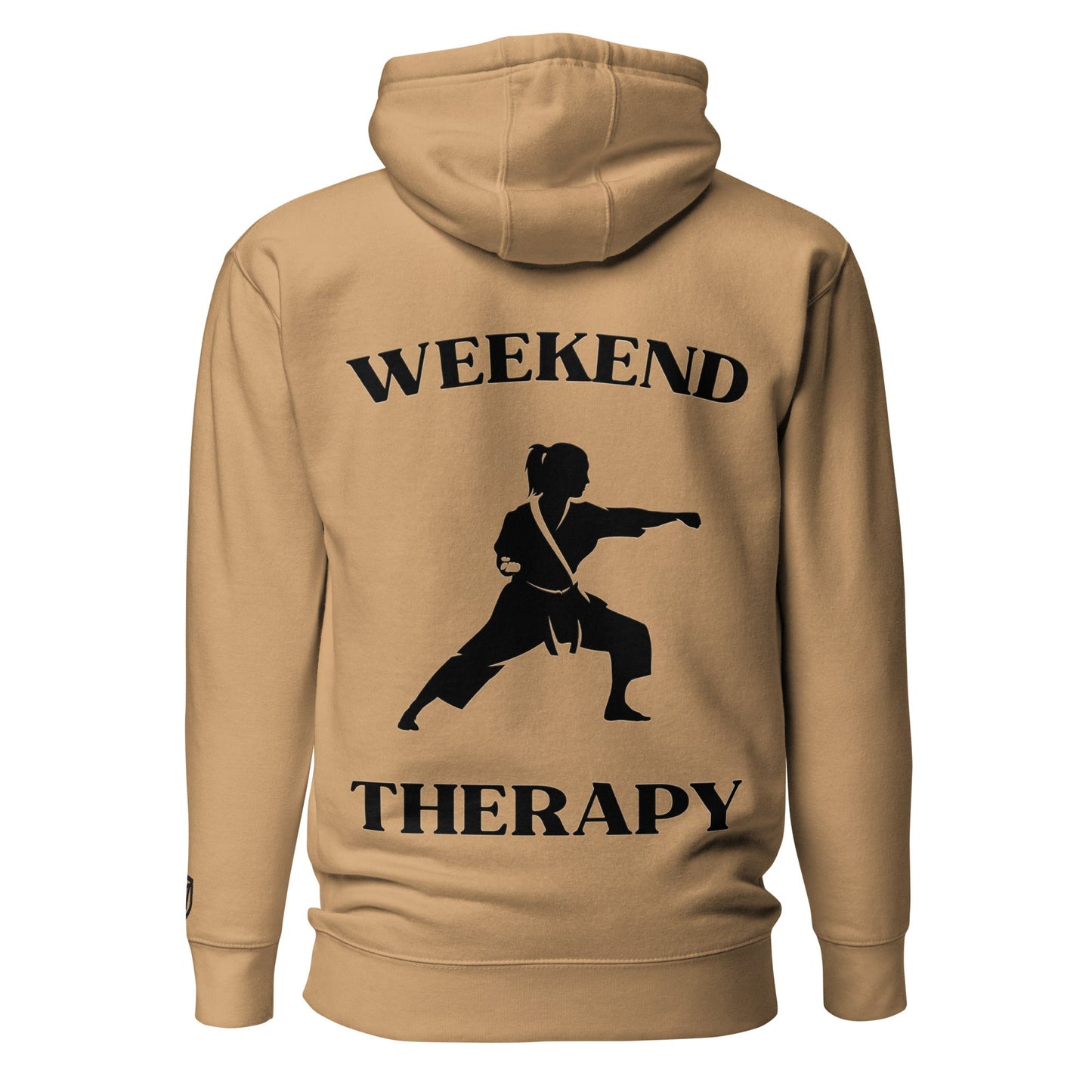Weekend Therapy Women’s Martial Arts Hoodie – Karate Edition by Weekend Therapy™ – Weekend Therapy Clothing