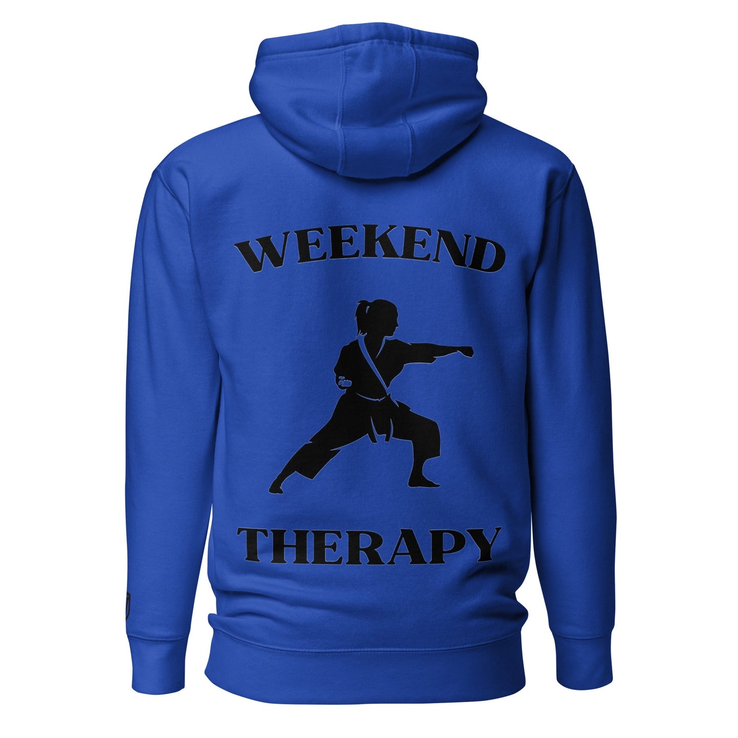 Weekend Therapy Women’s Martial Arts Hoodie – Karate Edition by Weekend Therapy™ – Weekend Therapy Clothing