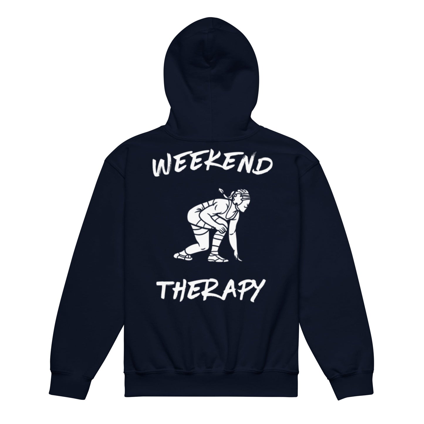 Weekend Therapy Women’s Wrestling Hoodie – Wrestler Edition by Weekend Therapy™ – Weekend Therapy Clothing