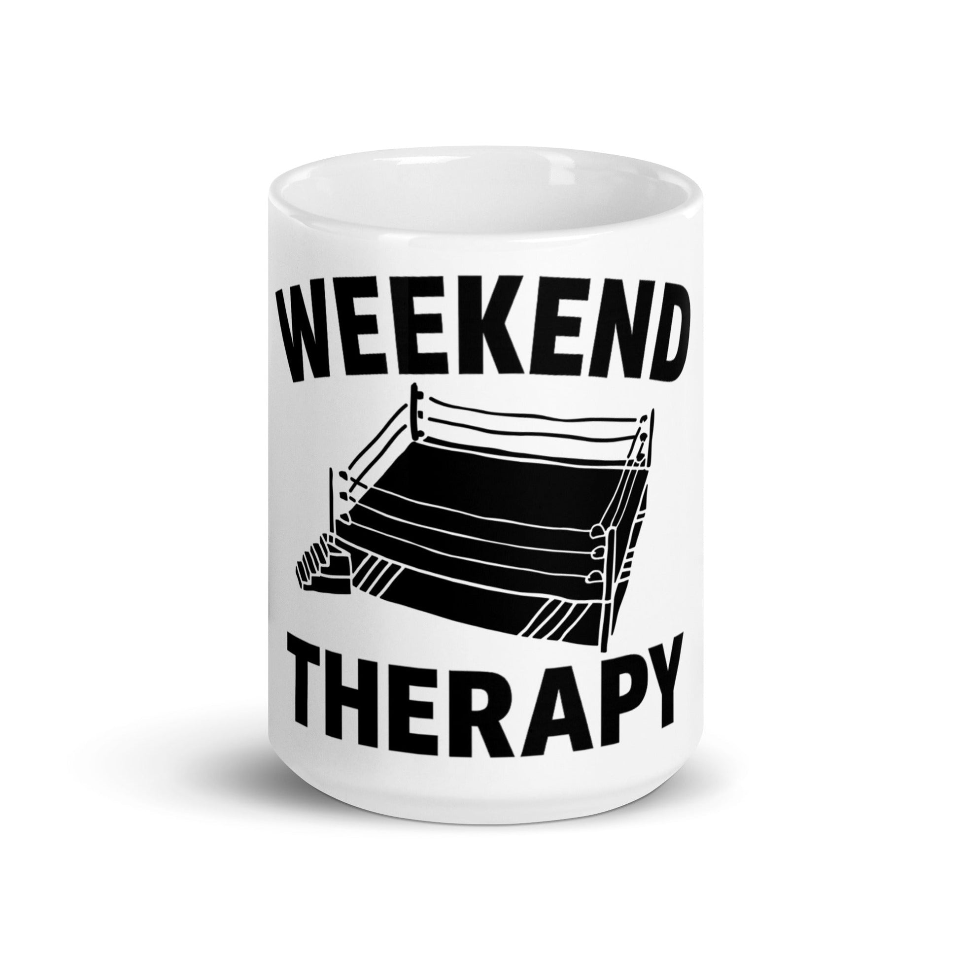 Weekend Therapy Wrestling Mug – Ring Edition by Weekend Therapy™ – Weekend Therapy Clothing