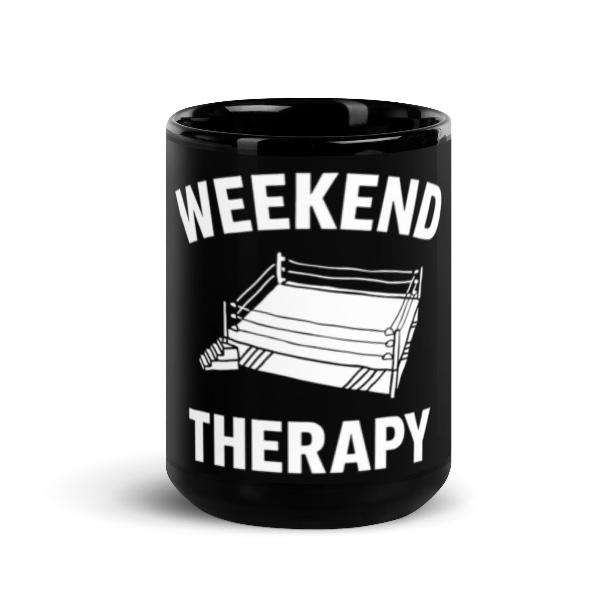 Weekend Therapy Wrestling Mug – Ring Edition by Weekend Therapy™ – Weekend Therapy Clothing