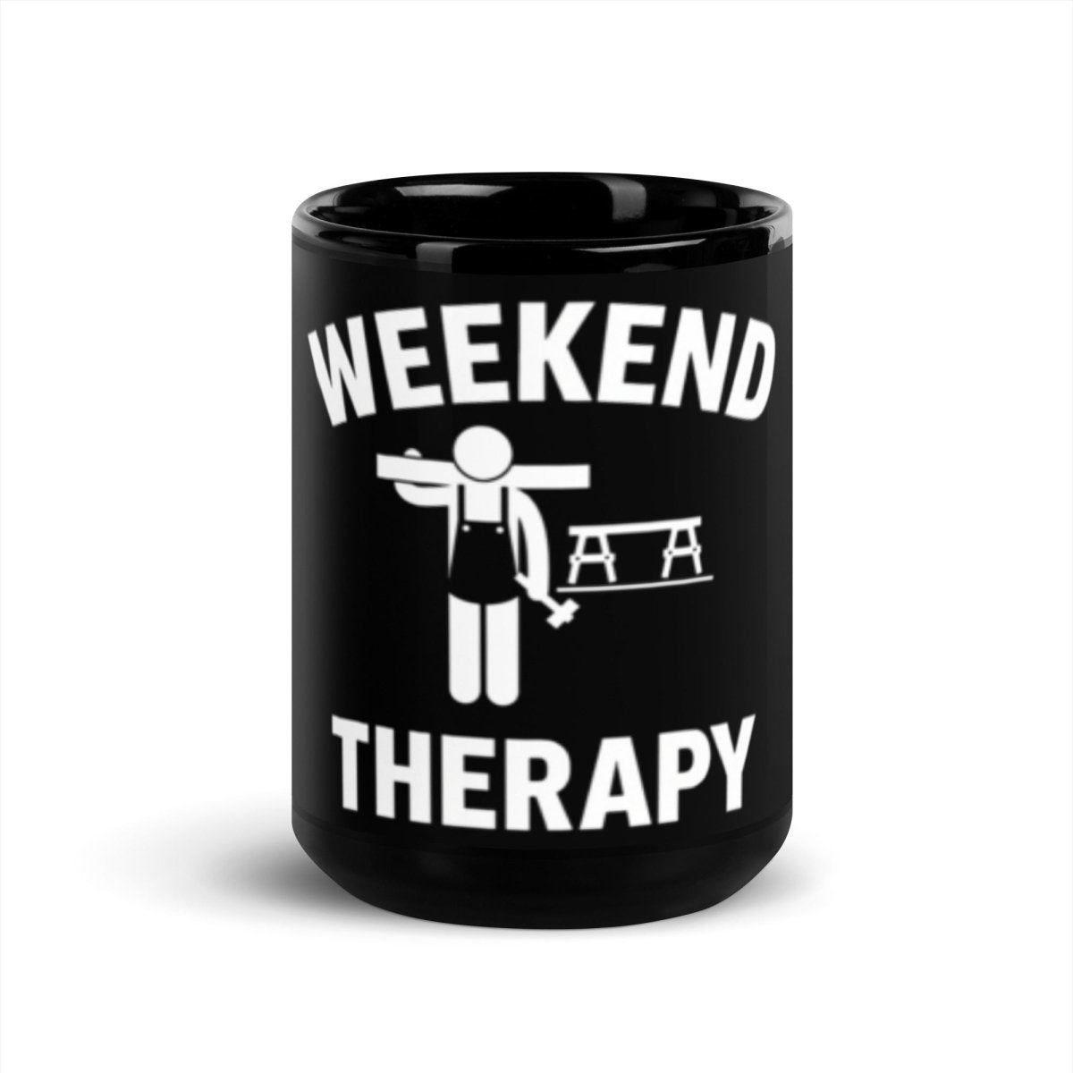 Woodworking Mug | Weekend Therapy by Weekend Therapy™ – Weekend Therapy Clothing