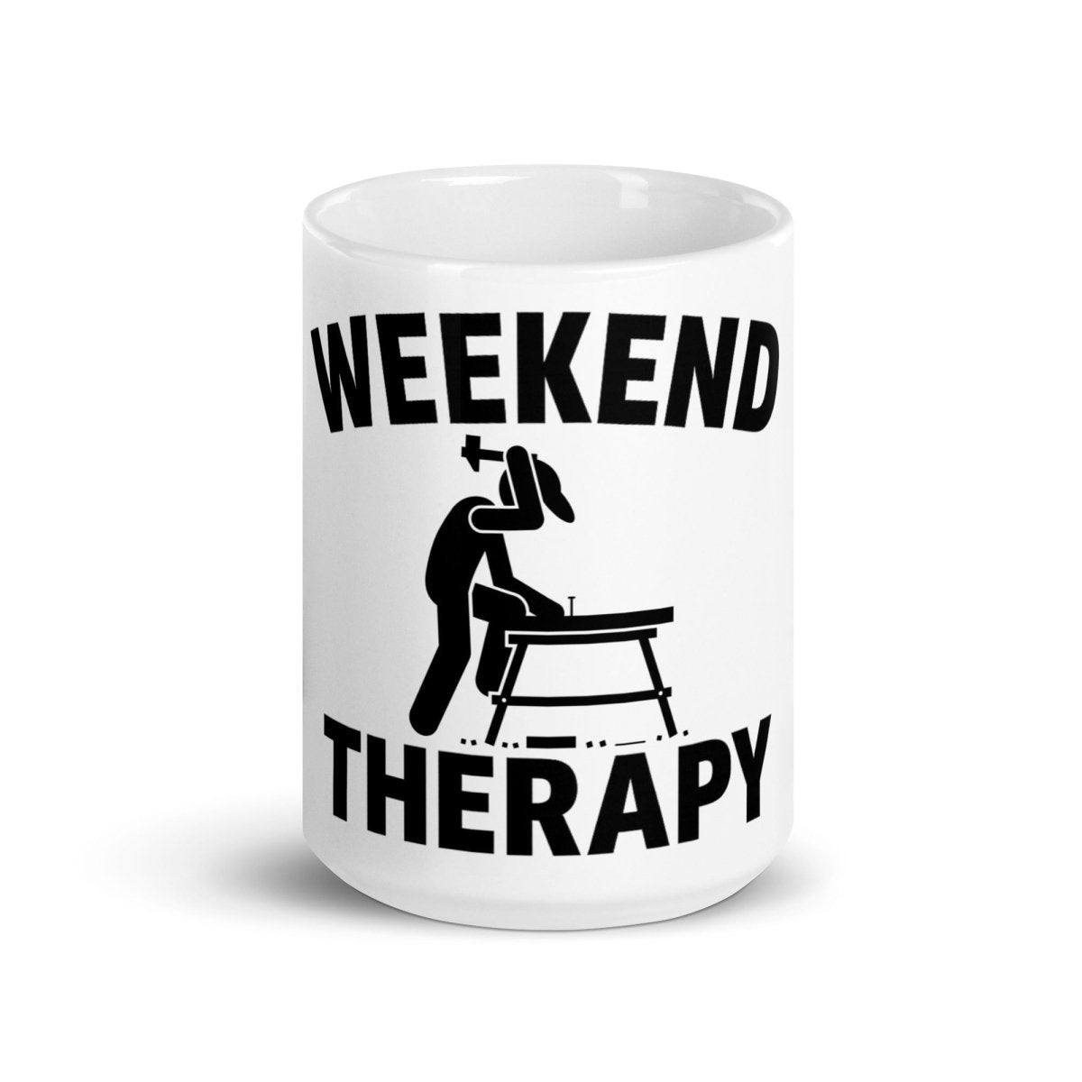 Woodworking Mug | Weekend Therapy by Weekend Therapy™ – Weekend Therapy Clothing