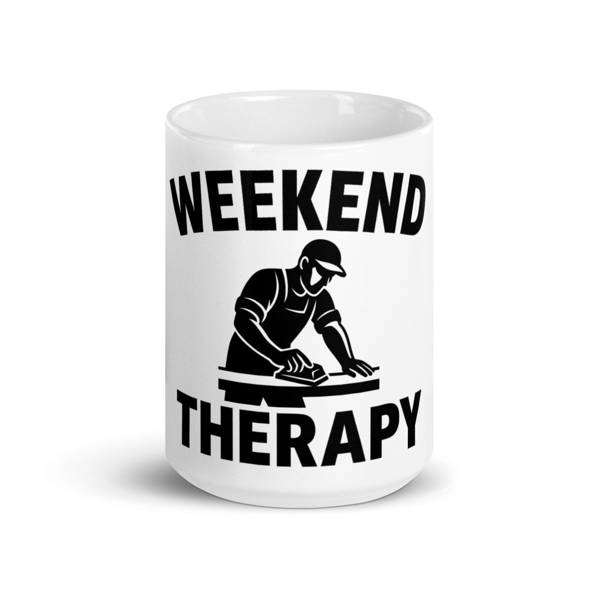 Woodworking Mug | Weekend Therapy by Weekend Therapy™ – Weekend Therapy Clothing