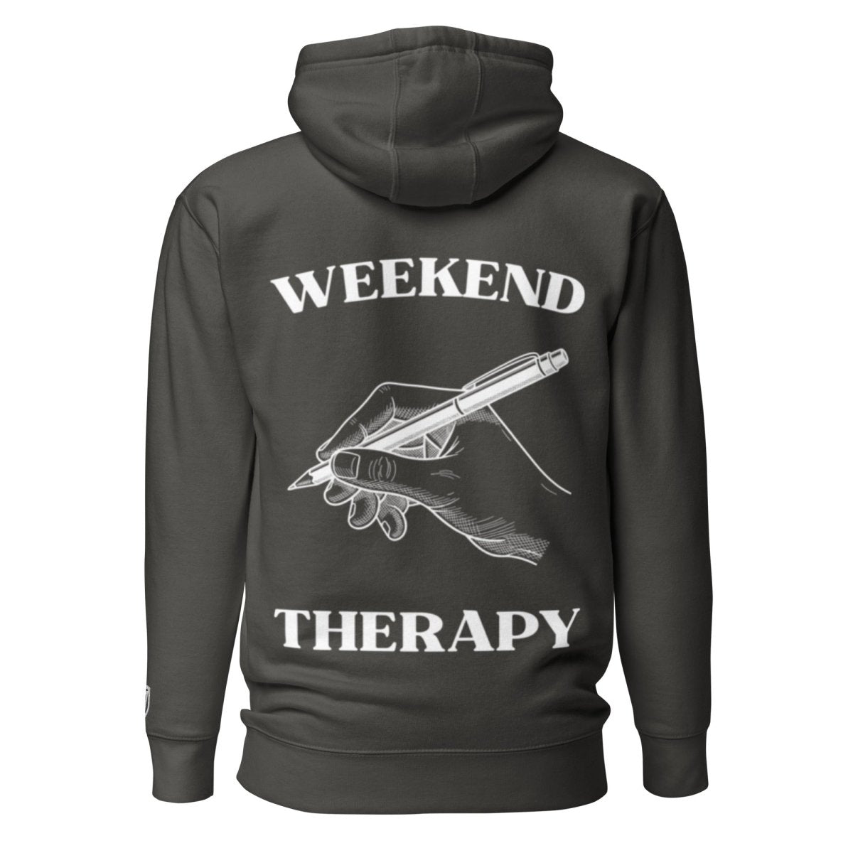 Writing Hoodie | Weekend Therapy by Weekend Therapy™ – Weekend Therapy Clothing