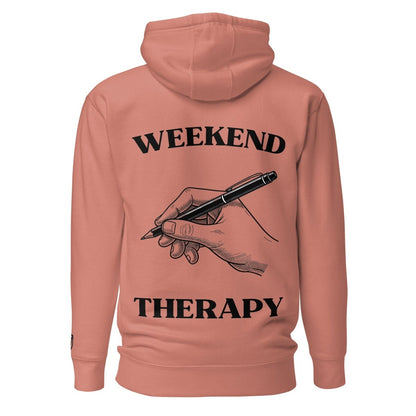 Writing Hoodie | Weekend Therapy by Weekend Therapy™ – Weekend Therapy Clothing