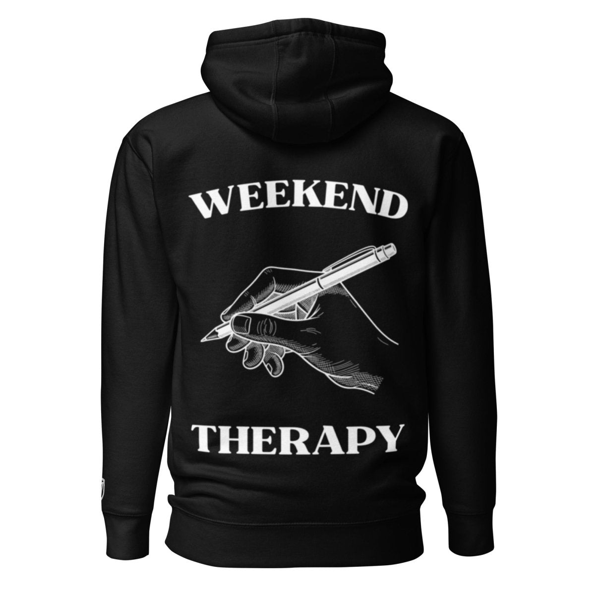 Writing Hoodie | Weekend Therapy by Weekend Therapy™ – Weekend Therapy Clothing