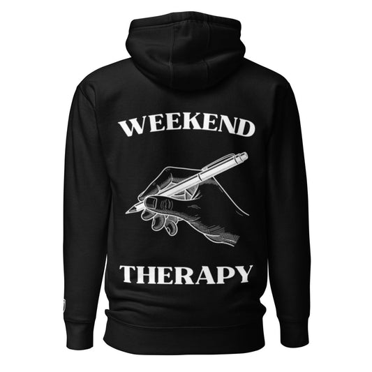 Writing Hoodie | Weekend Therapy by Weekend Therapy™ – Weekend Therapy Clothing