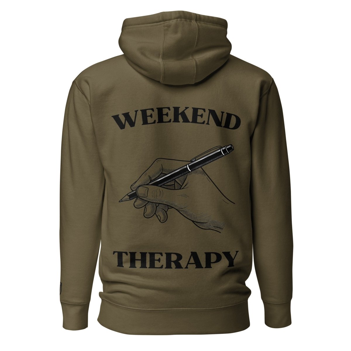 Writing Hoodie | Weekend Therapy by Weekend Therapy™ – Weekend Therapy Clothing