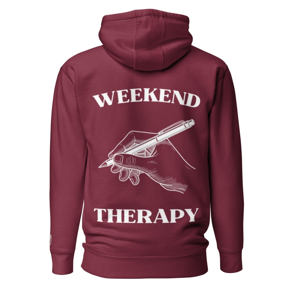 Writing Hoodie | Weekend Therapy by Weekend Therapy™ – Weekend Therapy Clothing